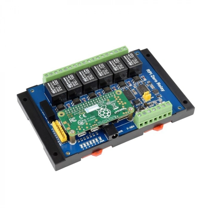 Raspberry Pi Zero Endüstriyel 6 Kanallı Röle Modülü