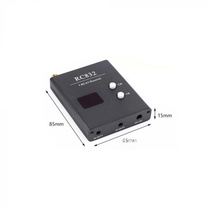 RC832 Alıcı - 48Kanal 5.8G 600mW Reciever