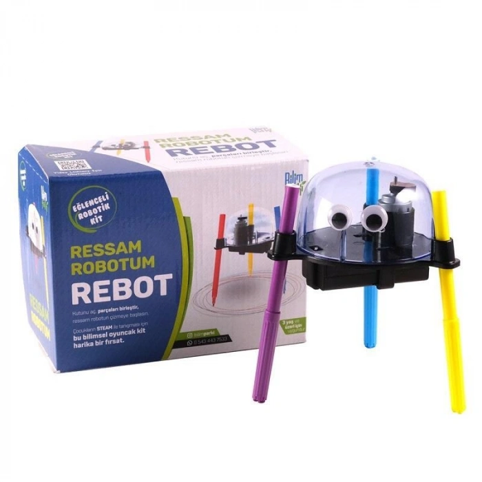 Rebot Ressam Robot Stem Eğitici Oyuncak