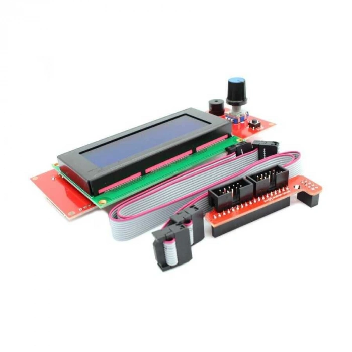 RepRap Ramps 1.4 Uyumlu 4x20 LCD Ekran Kiti - Smart Controller