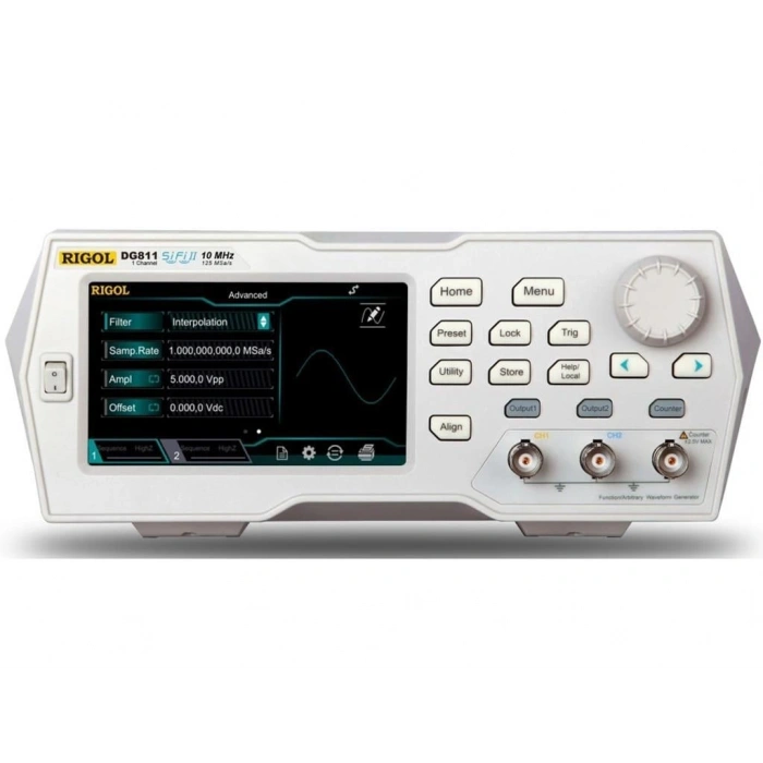 Rigol DG812 / 10MHz 2 Kanallı 16bit Fonksiyon - Keyfi Dalgaformu Sinyal Jeneratörü