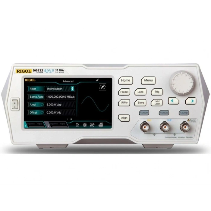 Rigol DG832 / 35MHz 2 Kanallı 16bit Fonksiyon - Keyfi Dalgaformu Sinyal Jeneratörü