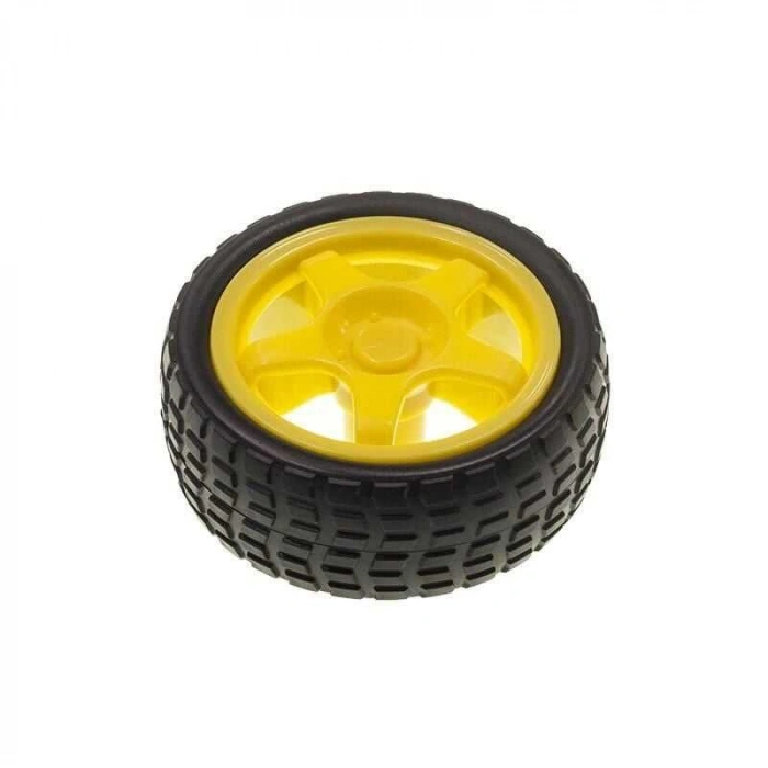 Sarı Motor - Tekerlek Seti 6V 250RPM