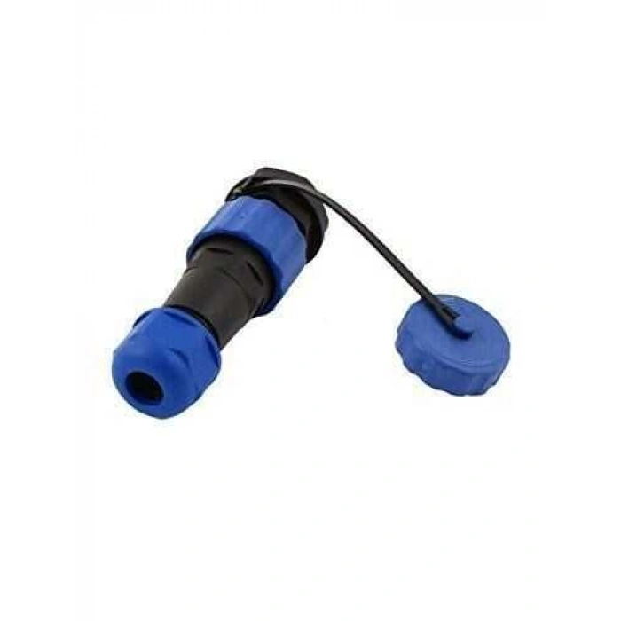 SD16 9 Pin 16mm Su Geçirmez Konnektör Takımı - Panel Tipi