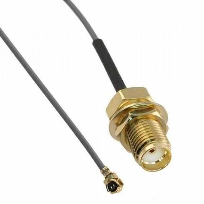 SMA - IPEX 1 Dönüştürücü Kablo Gri - 15cm