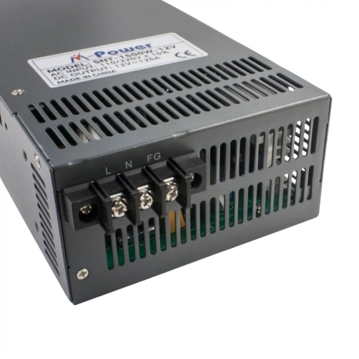 SNT-1500W 12V 125A Metal Kasa Adaptör