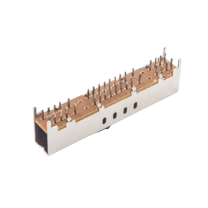SS-48D01G3 8 Konumlu 36 Pin Sürgülü Slide Switch