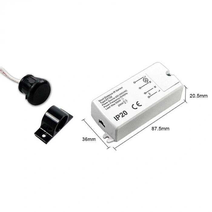 ST122 AC 220V Temassız El Algılama Dolap Aydınlatma Sensörü