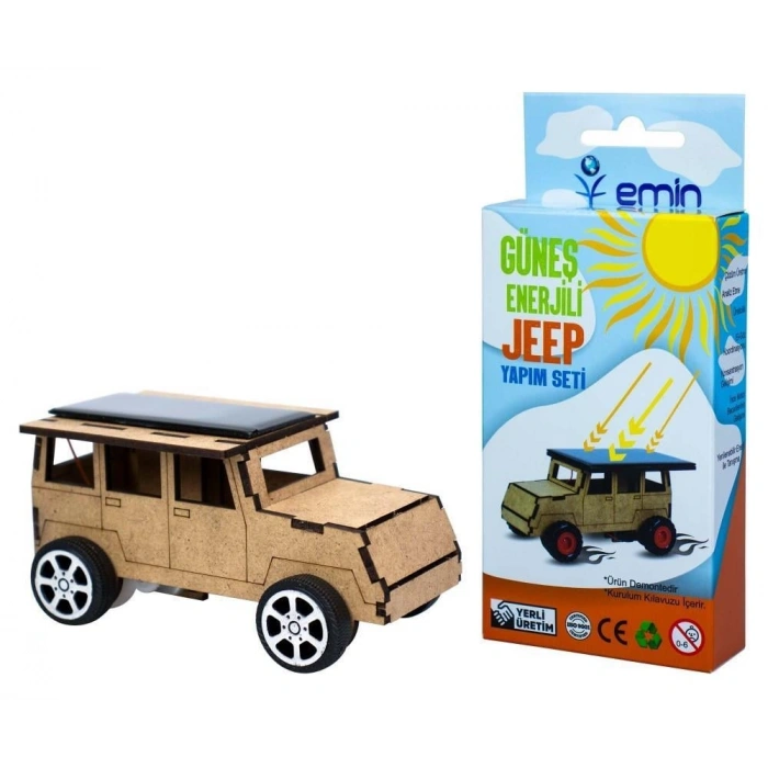STEM - Güneş Enerjili Jeep Yapım Seti
