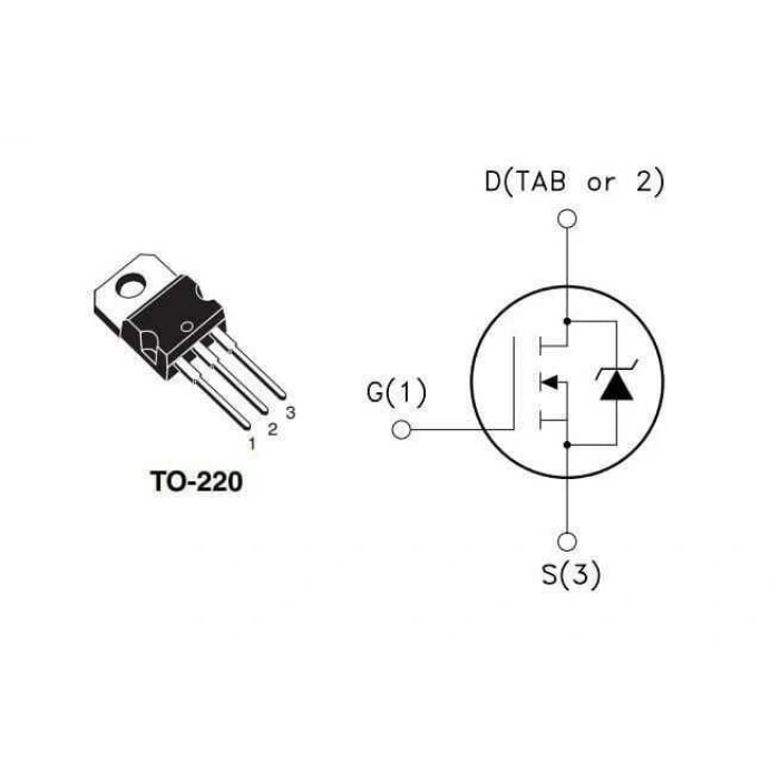 STP75NF75 - 75V 75A Mosfet - TO220