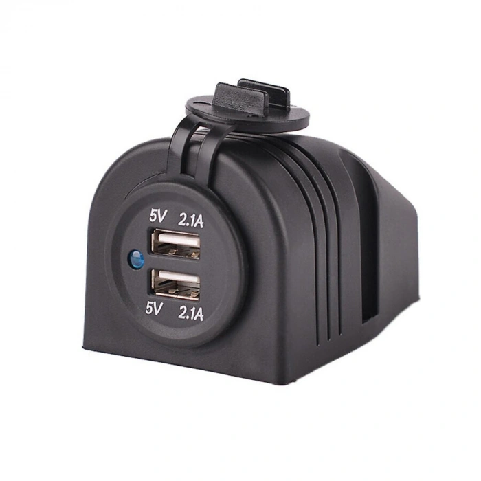 Su Geçirmez USB Şarj Modülü 2x 5V 2.1A