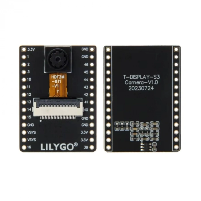 T-Display-S3-AMOLED Kamera Shield