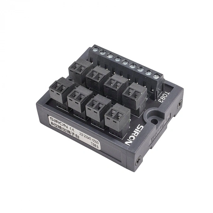T083 24V 1A 8-Bit Giriş Ray Tipi Terminal Blok