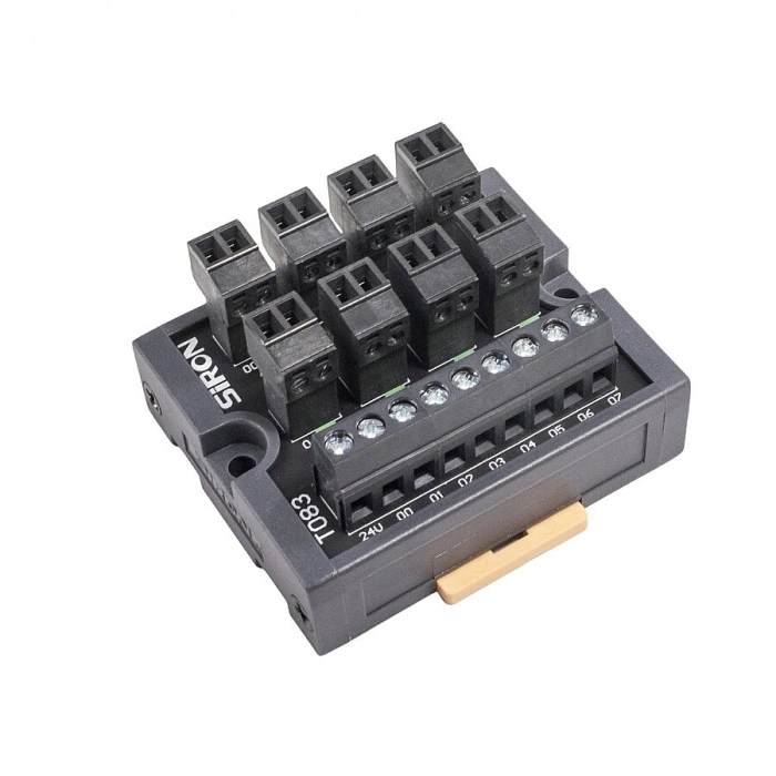 T083 24V 1A 8-Bit Giriş Ray Tipi Terminal Blok