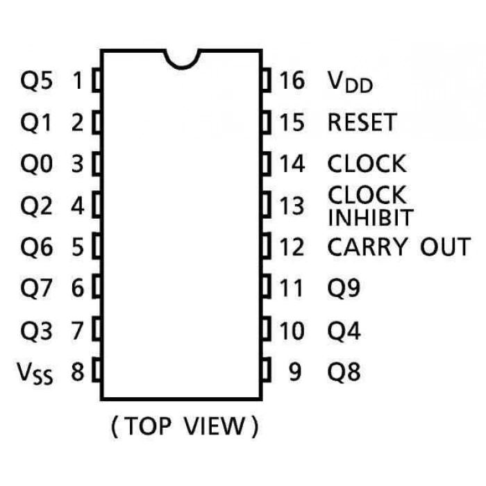 TC40174BP DIP-16 Flip Flop Entegresi