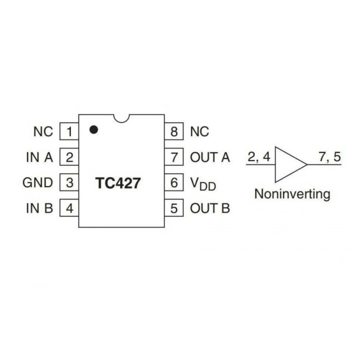 TC427 SMD SO8 Entegre