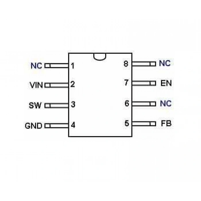 TD1410 SOIC-8 DC-DC Çevirici Entegre