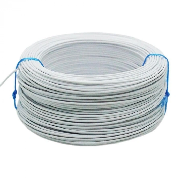 Tek Damarlı Zil Teli - 0.5mm 100mt - Beyaz