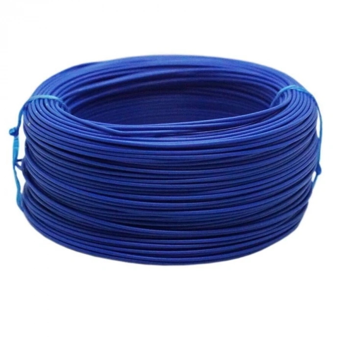 Tek Damarlı Zil Teli - 0.5mm 100mt - Mavi