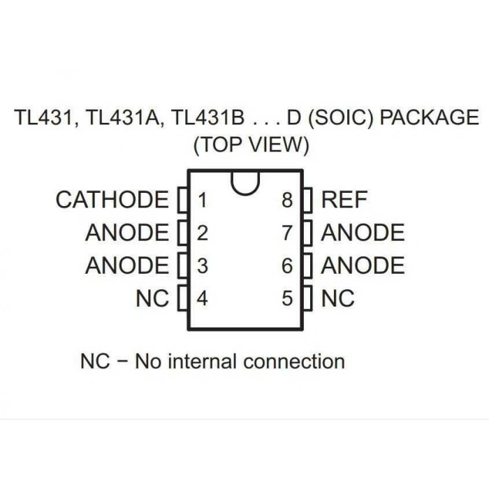 TL431 SMD SOIC-8 Entegre