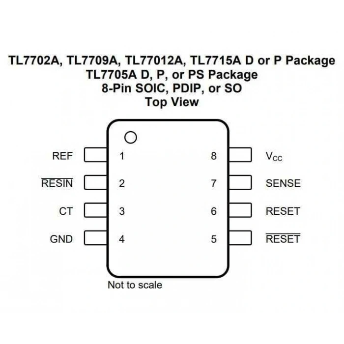 TL7705 DIP8 Entegre