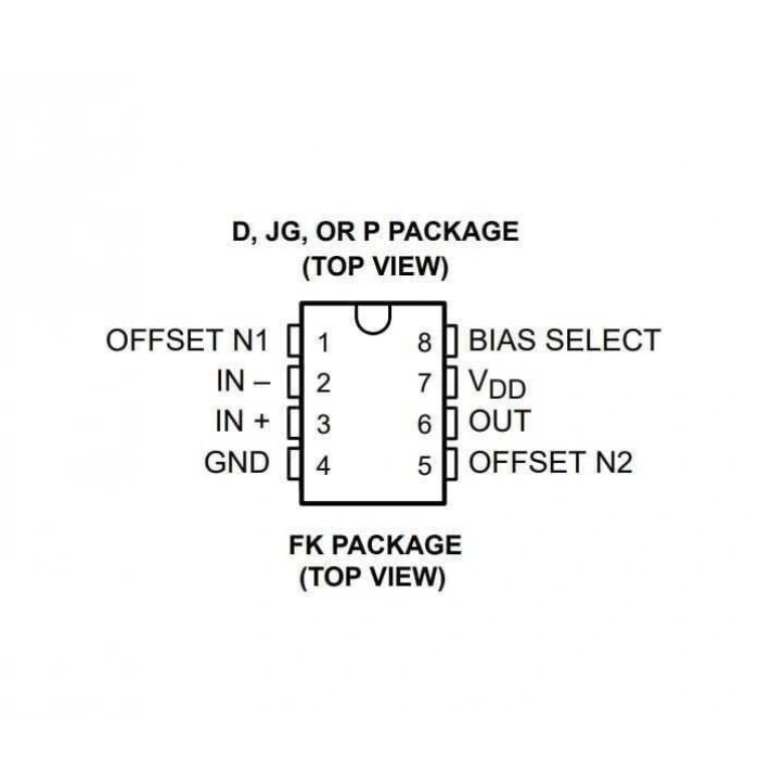 TLC271CDR SMD SOIC-8 Entegre