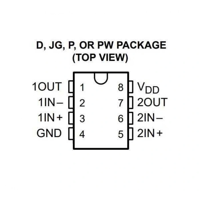 TLC272CD SMD SOIC-8 Entegre