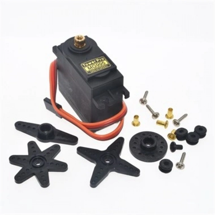 Tower Pro MG995 Metal Dişli Dijital Servo Motor 360 Derece