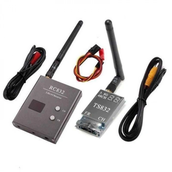 TS832 Verici ve RC832 Alıcı Seti 48CH 5.8G 600mW