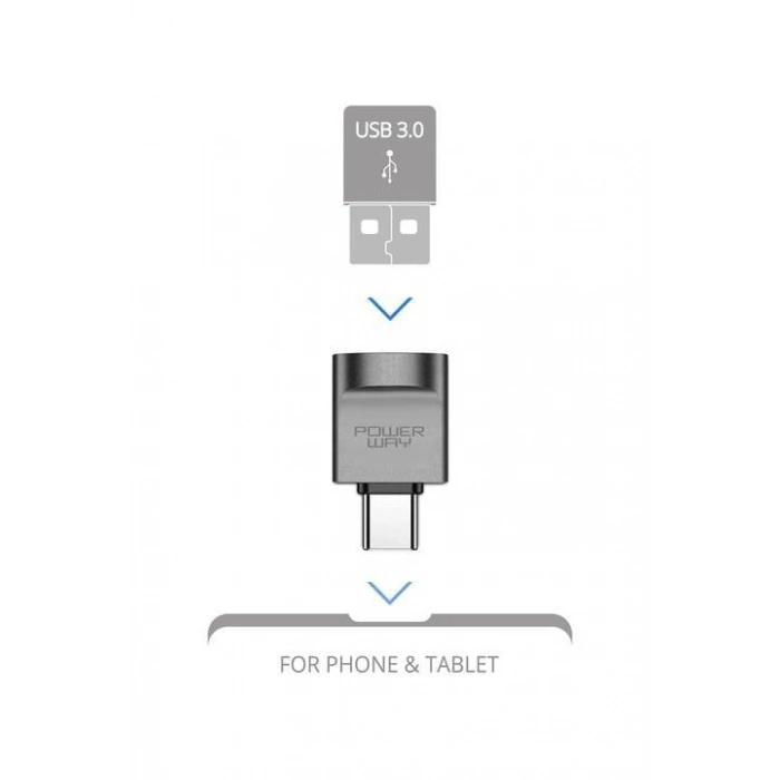 TYPE-C to USB-A Çevirici Adaptör