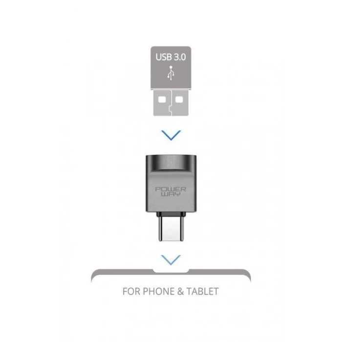 TYPE-C to USB-A Çevirici Adaptör