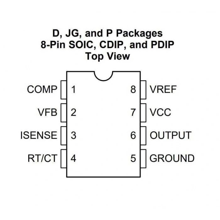 UC3844 DIP8 Entegre