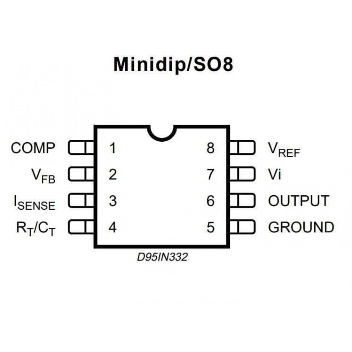 UC3844A SMD SOIC-8 Entegre