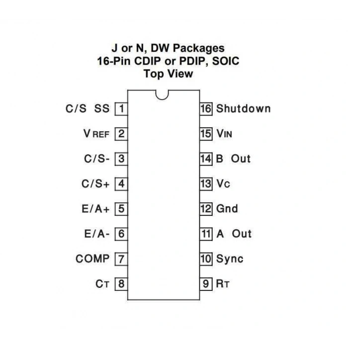 UC3846N DIP-16 Entegre
