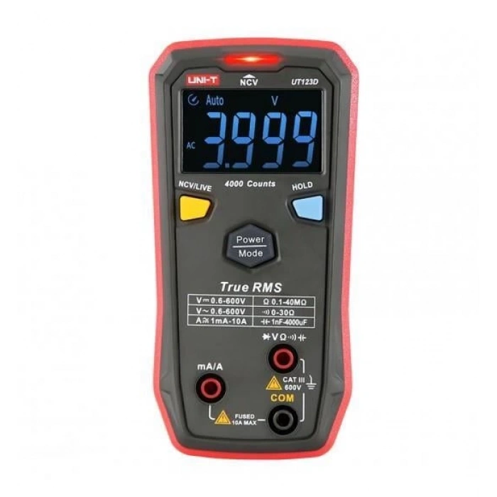 UNI-T UT-123D Otomatik Akıllı Dijital Multimetre