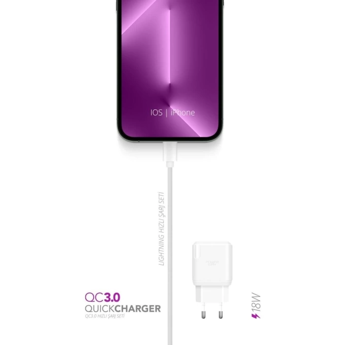 USB Adaptör Başlık 5v9v12v - 18W USB 3.0