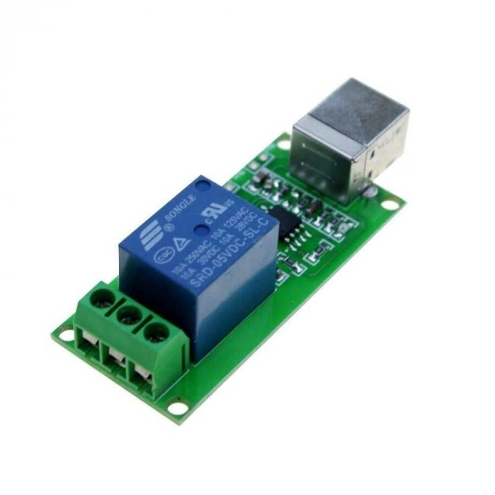 USB-B Röle Kartı Tek Kanal 5V