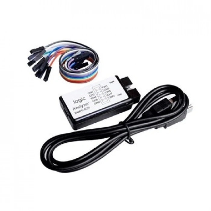 USB Lojik Analizör - 24 MHz 8 Kanal