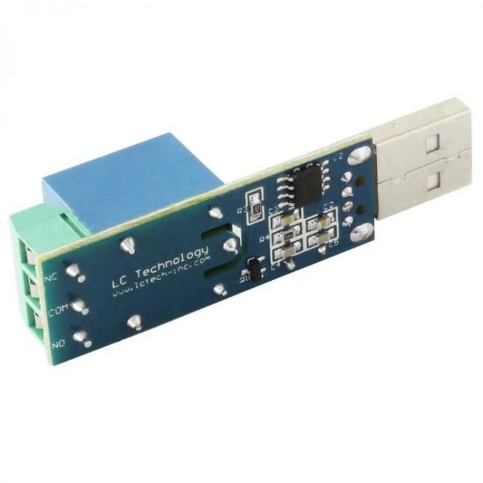 USB Röle Modülü 5V Tek Kanal LCUS-1
