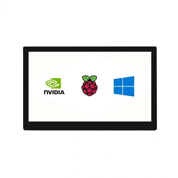 WaveShare 10.1 1280×720 QLED Kapasitif Dokunmatik HDMI Ekran