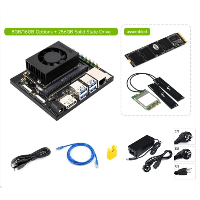 Waveshare Jetson Orin NX AI Kiti 8GB - Kit A