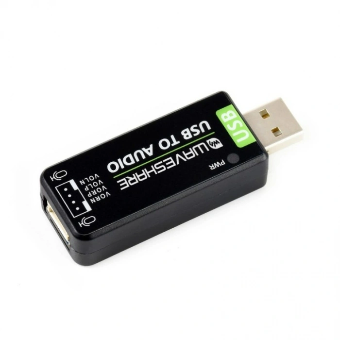Waveshare USB Ses Kartı - Raspberry ve Jetson Uyumlu USB to Audio