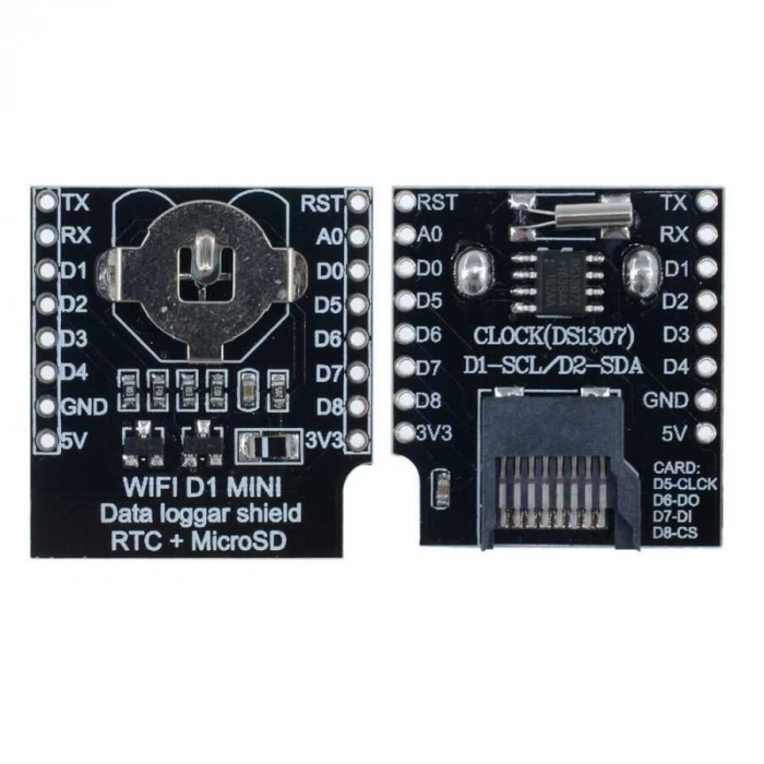 Wemos D1 Mini Data Logger + RTC DS1307