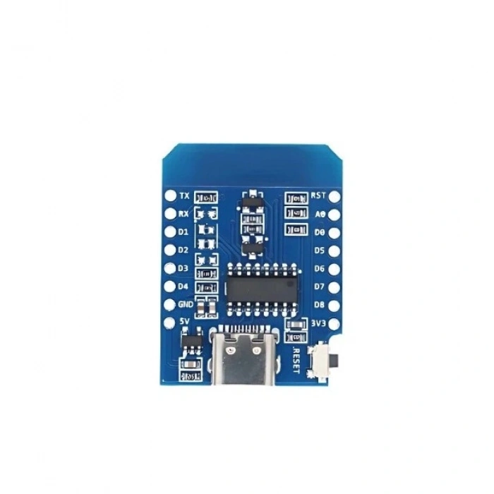 WeMos D1 Mini ESP8266MOD Wifi Kartı Type-C