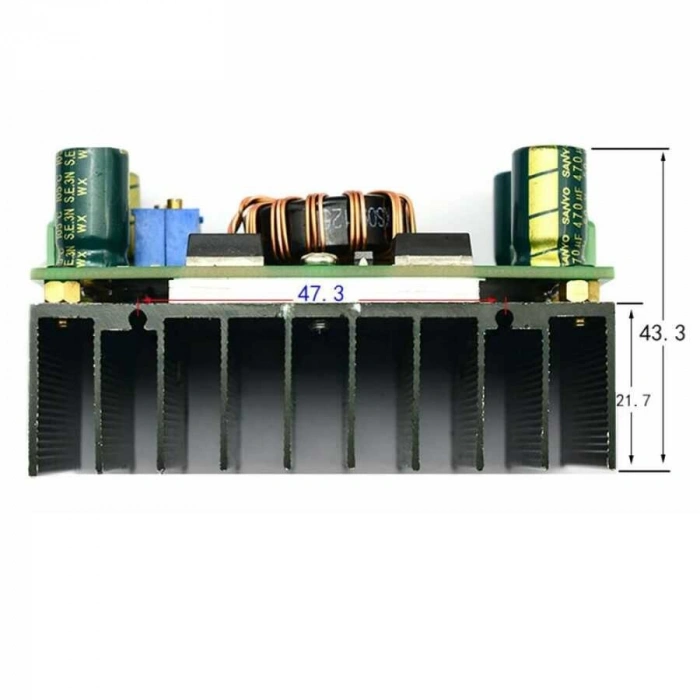 WM-045 DC-DC 150W Voltaj Yükseltici ve Düşürücü Regülatör Modülü