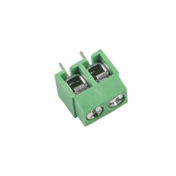 XP126 5mm 2 Pin Terminal Klemens - Yeşil