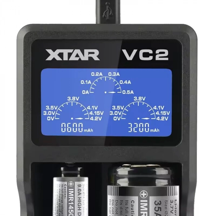 Xtar VC2 Li-ion 18650 Pil Şarj Cihazı
