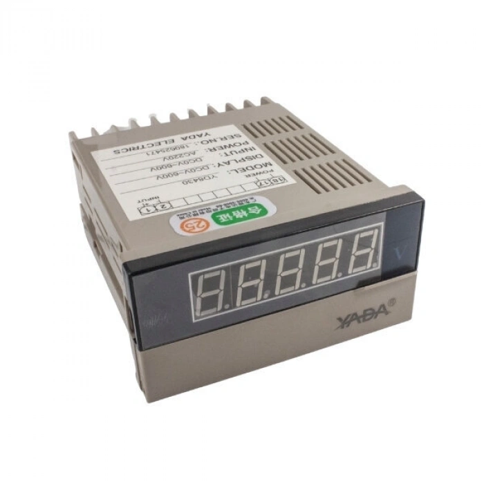 YD8430 DC 0-600V Voltaj Göstergesi