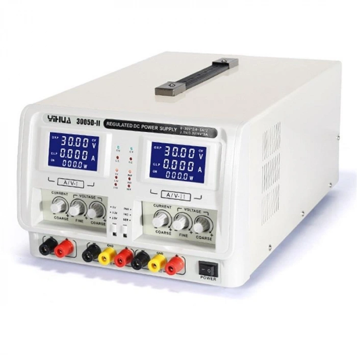 Yihua 3005D-II Üç Çıkışlı Ayarlanabilir Dc Güç Kaynağı