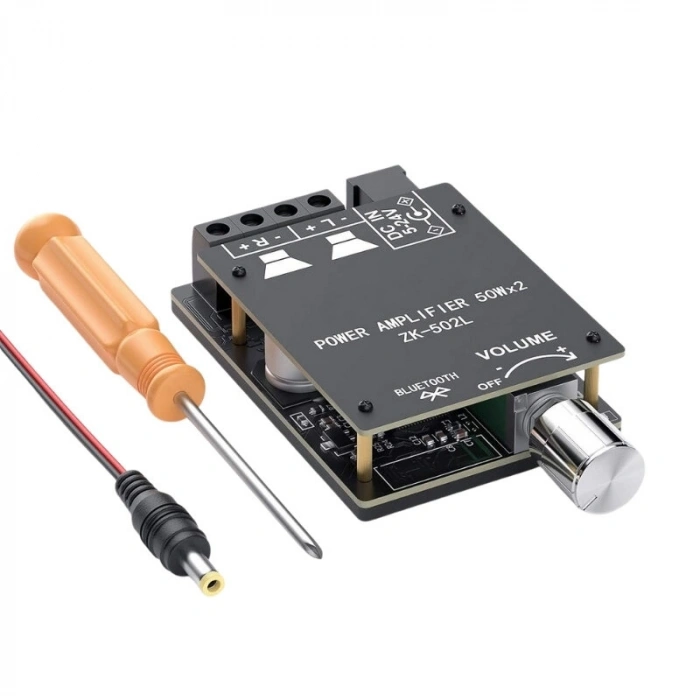 ZK-502L 2x50W 5.0 Bluetooth Amfi Devresi